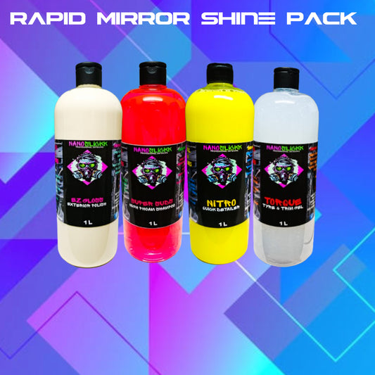 Rapid Mirror Shine Pack 1L